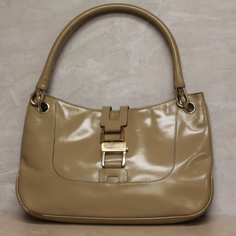 Gucci Patent Leather Shoulder Bag *226